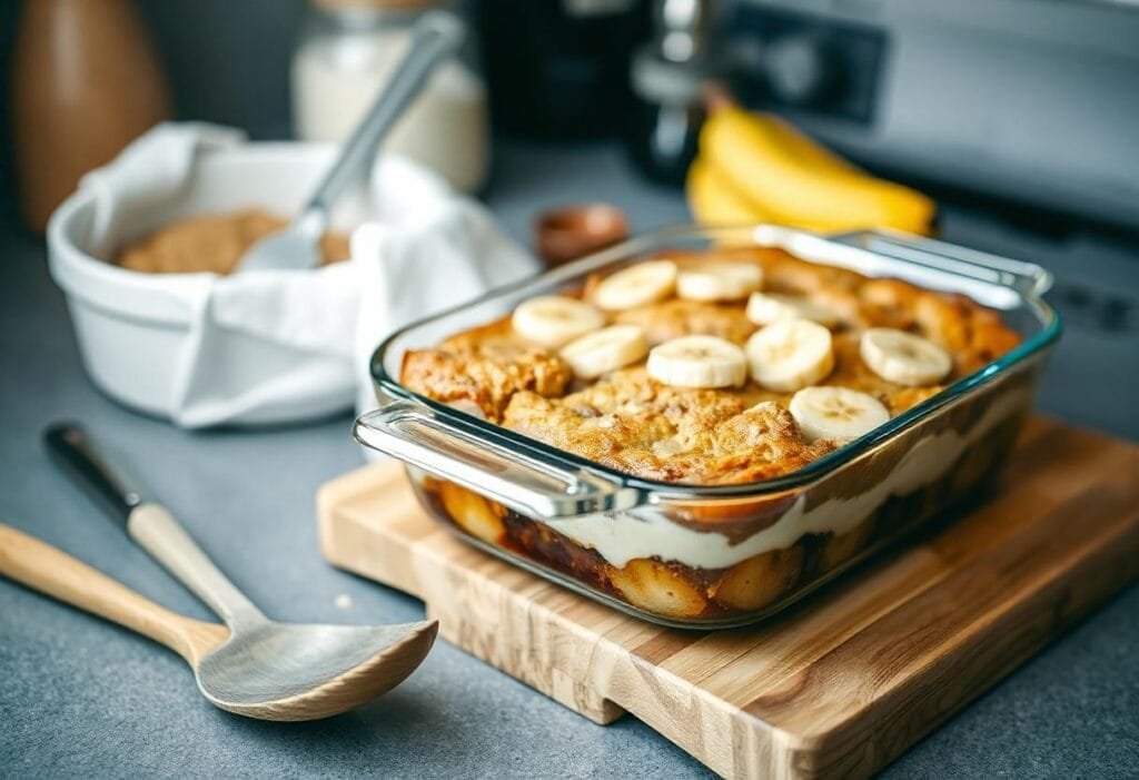 Banana Bread Pudding