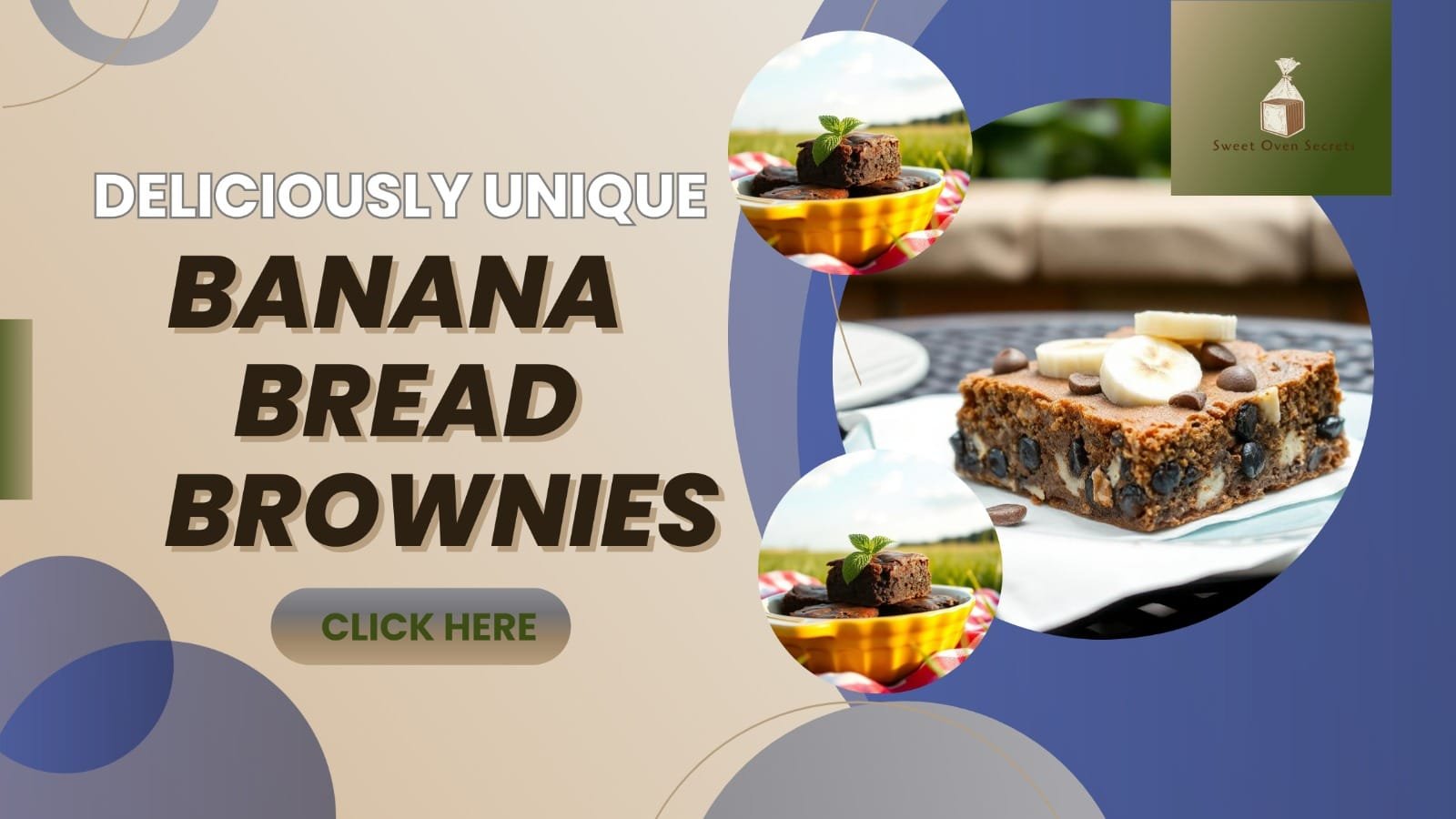 Banana Bread Brownies – Flavour#12