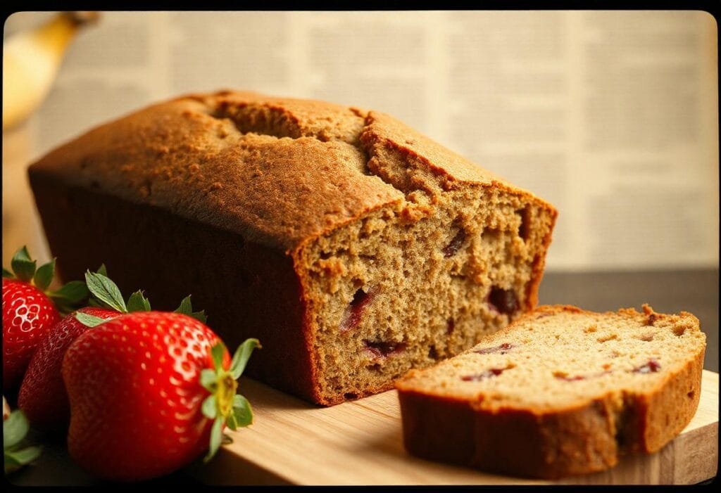 Strawberry Banana Bread