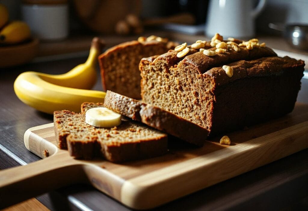 Peanut Butter Banana Bread