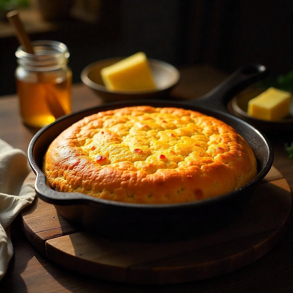 Skillet Cornbread Recipe