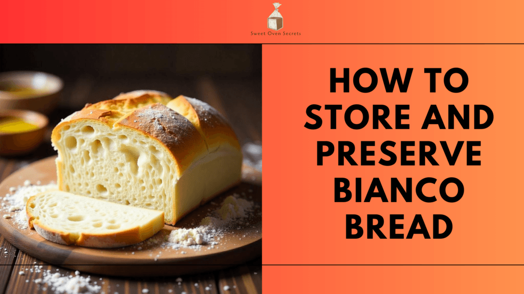 How to Store and Preserve Bianco Bread