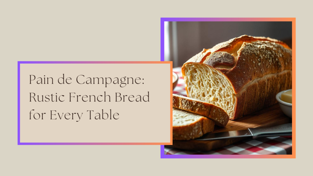 Pain de Campagne: Rustic French Bread for Every Table – Taste#12